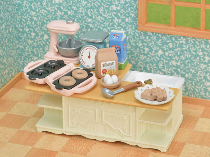 Kitchen Island Set Sylvanians 5442
