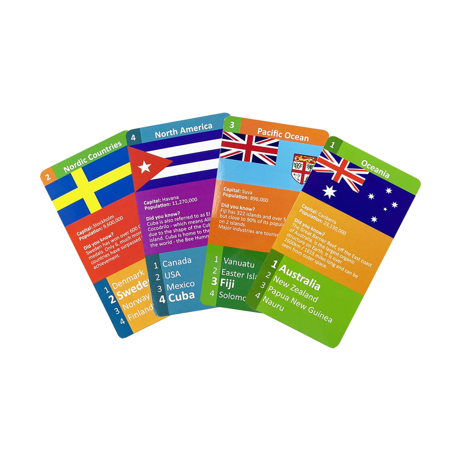 The Purple Cow Go Fish Flags & More Magnetic Game