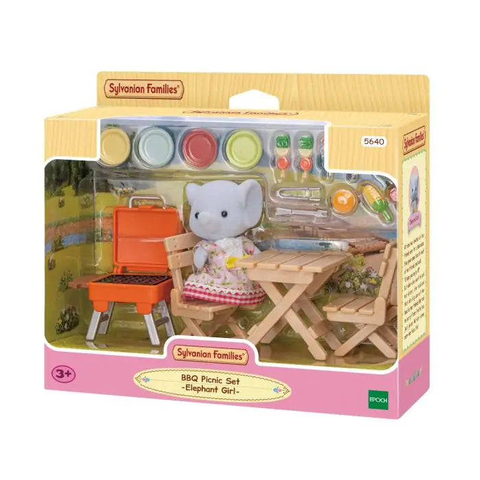 BBQ Picnic Set Elephant Girl Sylvanians