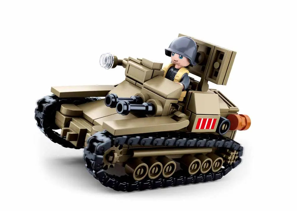 Sluban WWII Italy Army Carro Veloce 33 Tankette 709