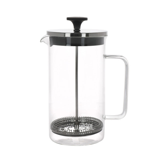 La Cafetiere Glass 8 Cup Clear/Black