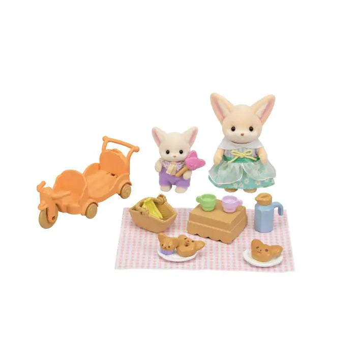 Sunny Picnic Set Fennec Fox Sylvanians