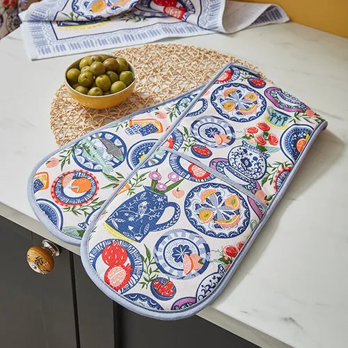 Mediterranian Double Oven Glove