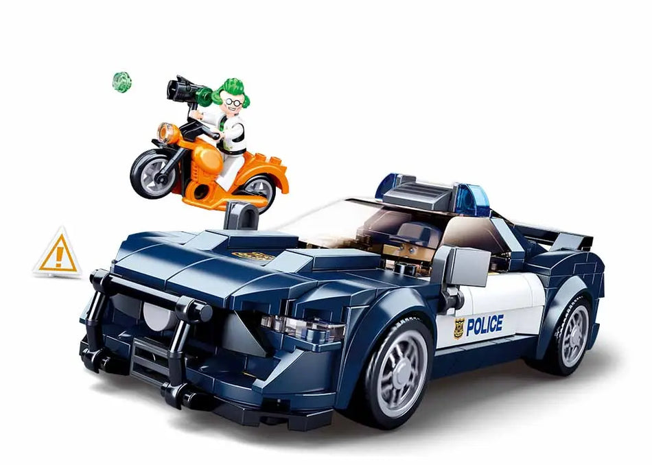 Sluban Town Police Car (284 Piece) 1063