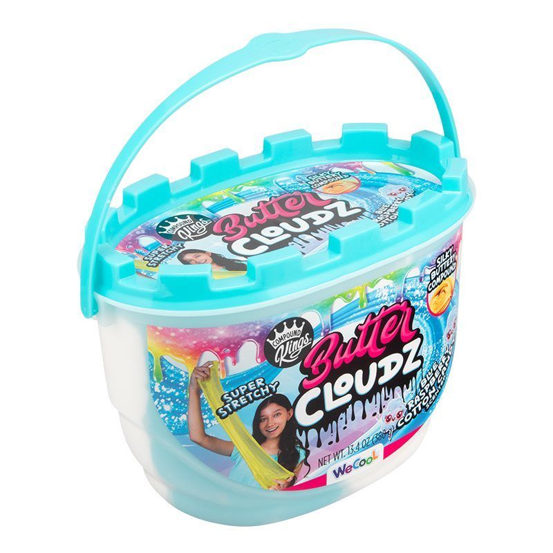 Butter Cloud Swirls Large Blue Raspberry Cotton Candy