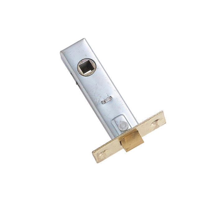 Basta 2.5" Mortice Latch Brass Clampack