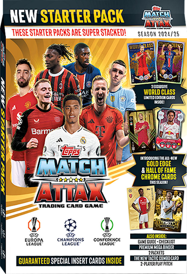 UCL Match Attax 2024/25 Starter Pack