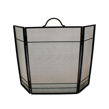 Striped 3 Fold Firescreen