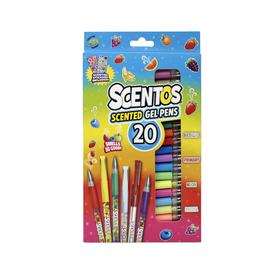 Scentos Gel Pens 20s