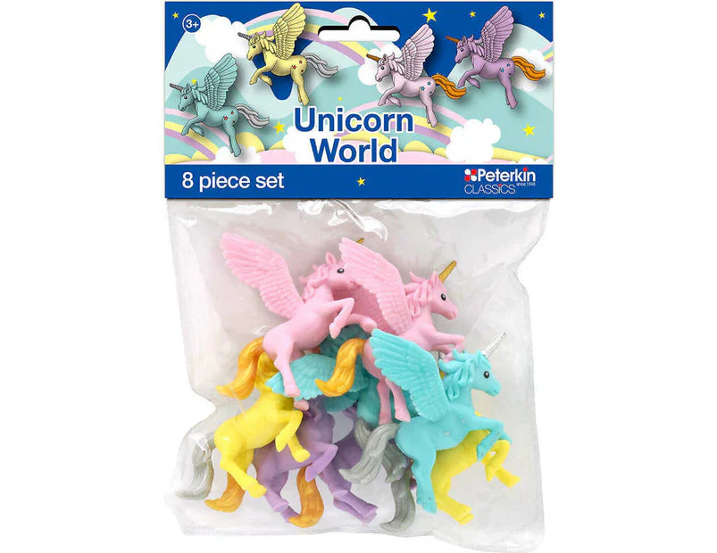 Peterkin Unicorn World 8 Piece