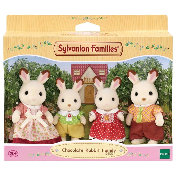 New Chocolate Rabbit Family Sylvanians
