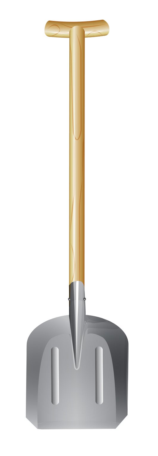 Buildworx Aluminium Shovel with T-Handle