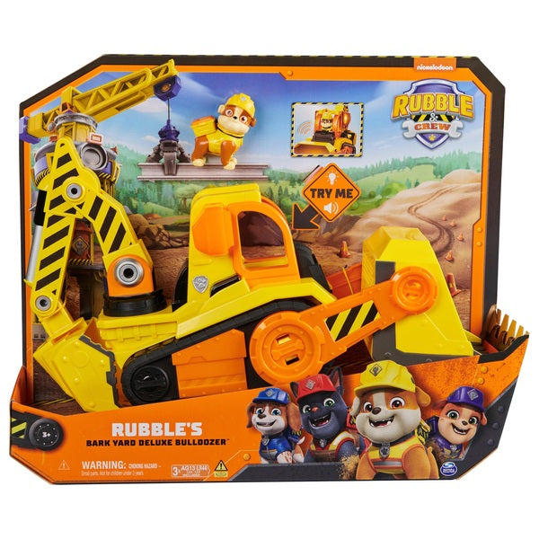 Rubble & Crew Barkyard Deluxe Bulldozer