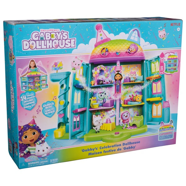 Gabby's Dollhouse Purrfect Celebration Dollhouse