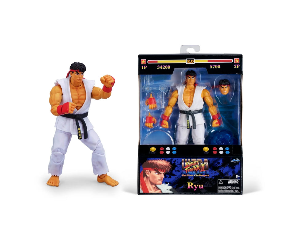 Ryu Street Fighter 6" Deluxe Figure