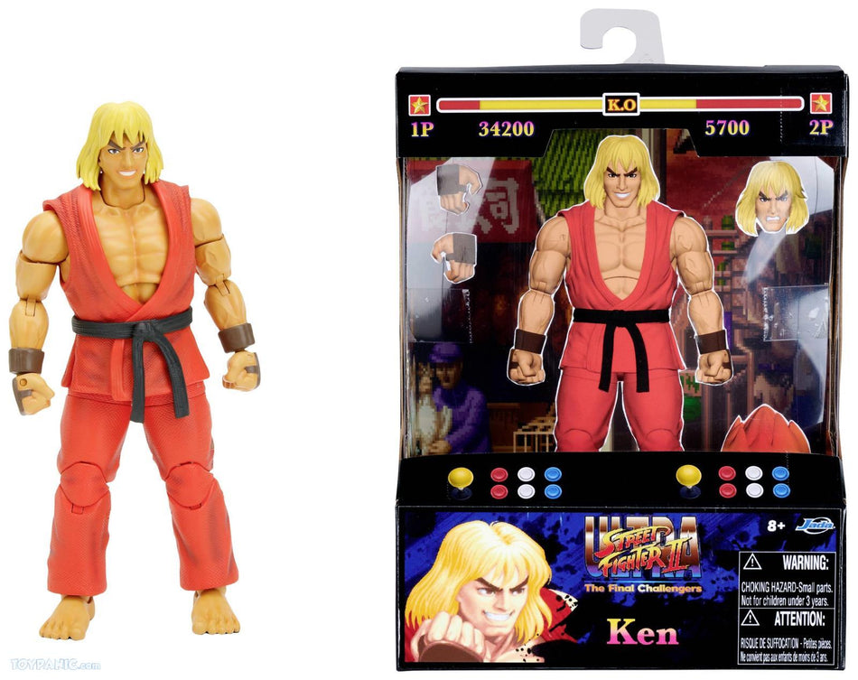 Ken Masters Street Fighter 6" Deluxe Figure