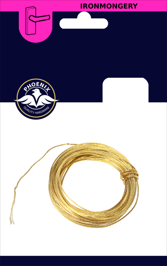 Brass Picture Wire 6 mtr