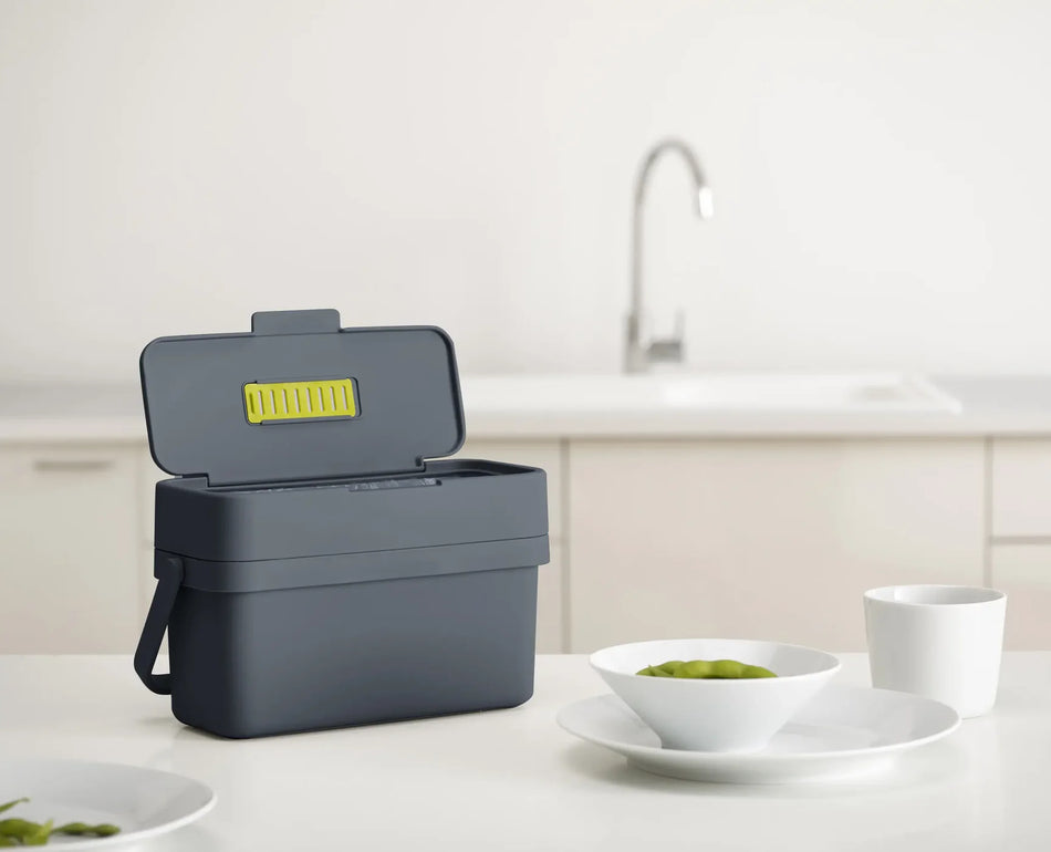 Joseph & Joseph 4 Litre Food Waste Caddy Graphite