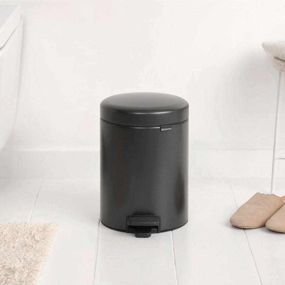 Brabantia Pedal Bin 5L Confident Grey