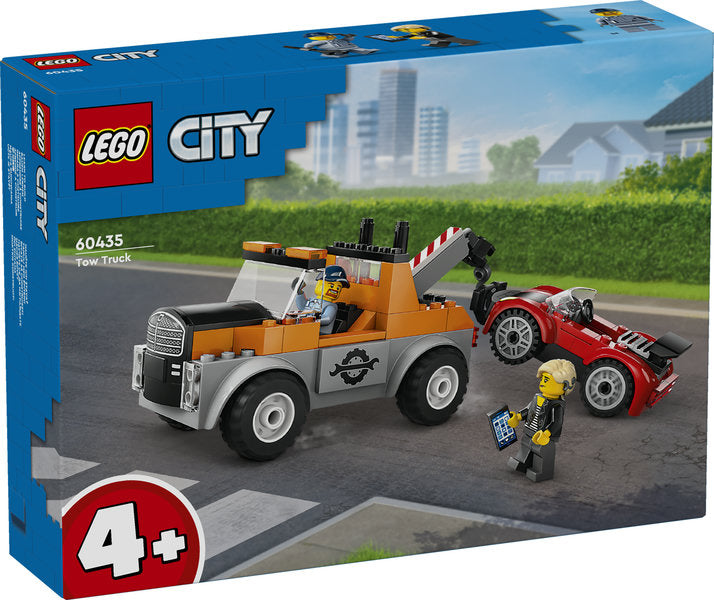Lego Tow Truck and Sports Car