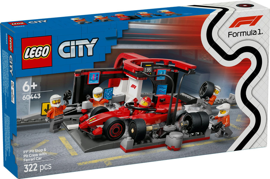 Lego F1 Pit Stop & Pit Crew