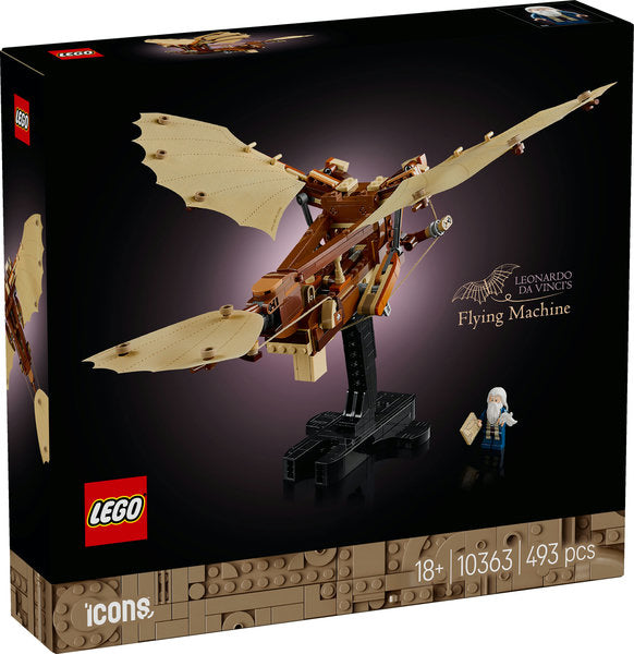 Lego Leonardo Da Vincis Flying Machine