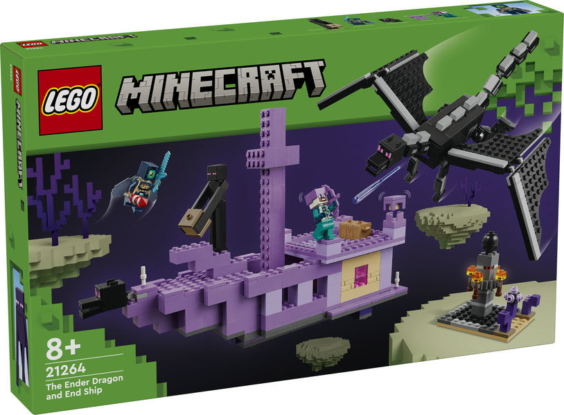 Lego Minecraft The Ender Dragon and End