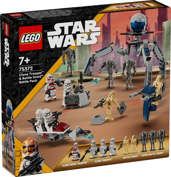 Lego Star Wars Clone Trooper & Battle Droid Battle Pack