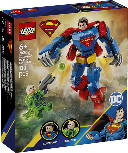 Lego Superman Mech vs Lex Luther