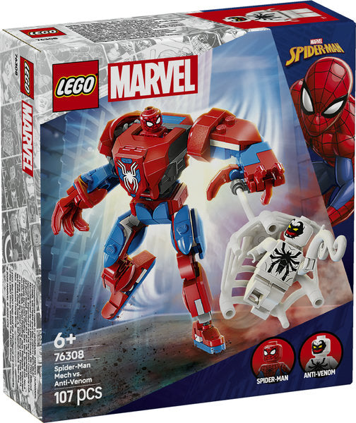 Lego Spiderman Mech vs Anti-Venom