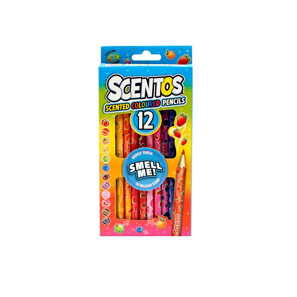 Scentos 12 Colour Pencils
