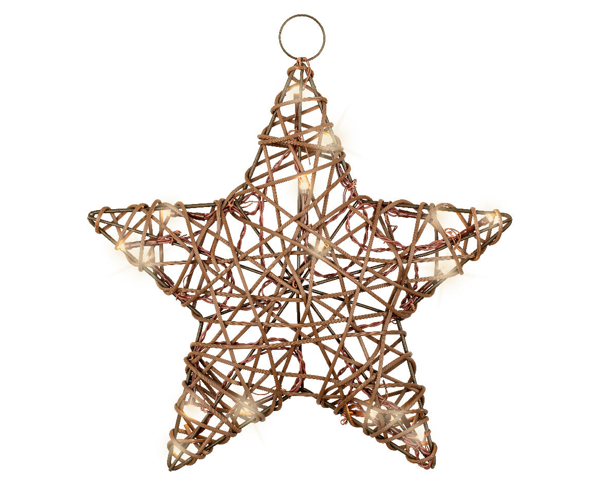 Led Star Brown Warm White