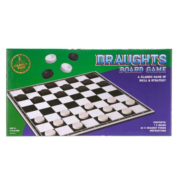 Classic Draughts Board Game