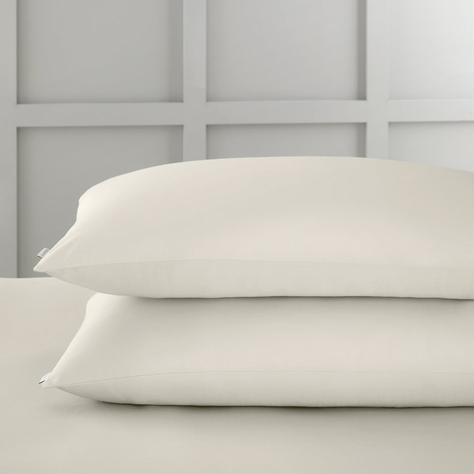 Bianca 400 Thread Count Cotton Sateen Standard Pillowcase Pair