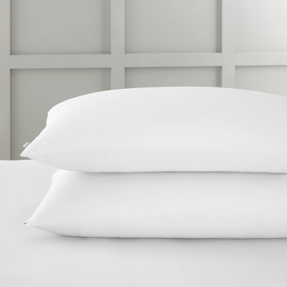Bianca 400 Thread Count Cotton Sateen Standard Pillowcase Pair
