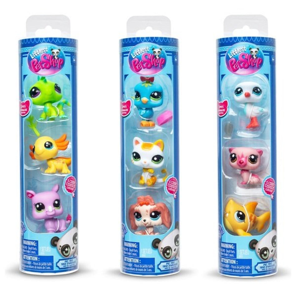 Littlest Pet Shop Trio Collector Tube S2