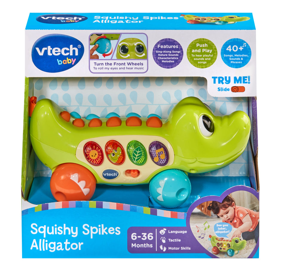 Vtech Squishy Spikes Aligator