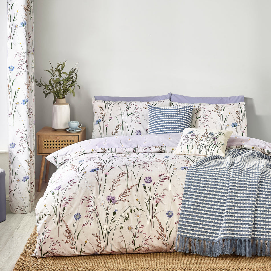 Catherine Lansfield Grasmere Floral Reversible Duvet Cover Set with Pillowcase/s