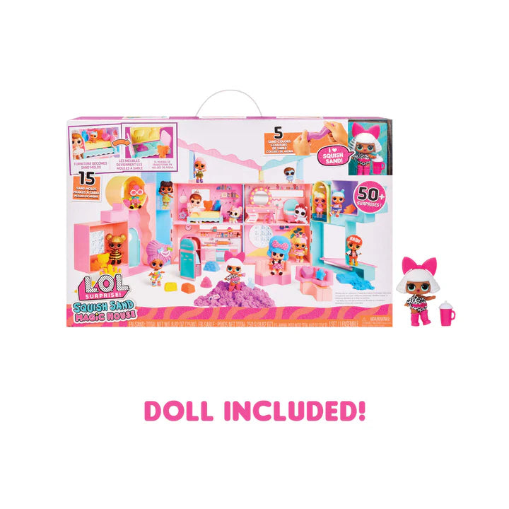 L.O.L. Surprise Squish Sand Magic House with Tot