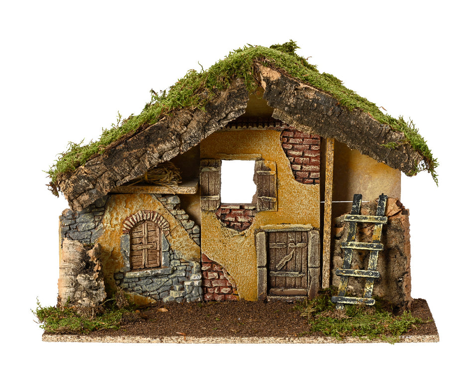 Nativity House Mdf With Fountain