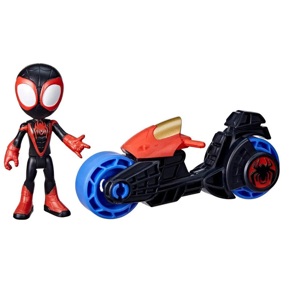 Spidey & Friends Figures & Motorcycle