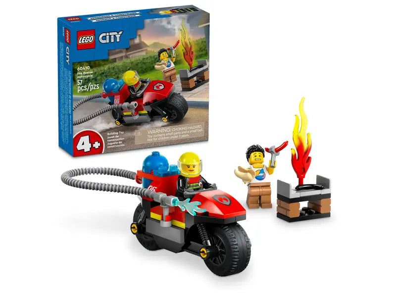 Lego Fire Rescue Motor Cycle