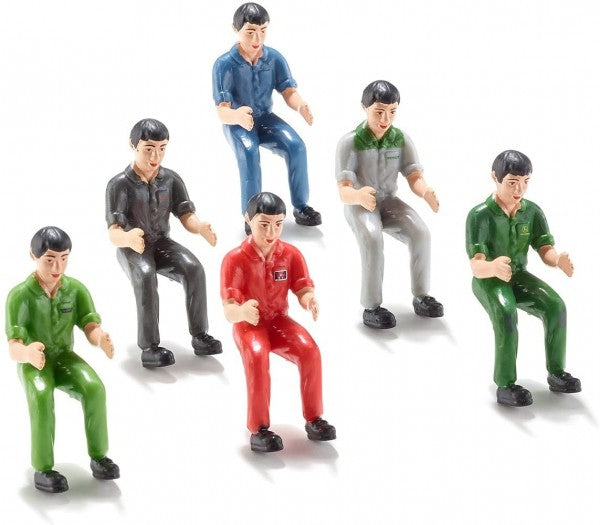 Siku 1:32 Set Of 6 Tractor Drivers