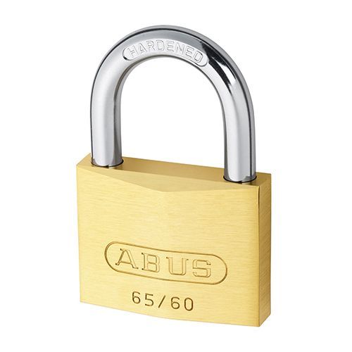 60mm Abus Compact Brass Padlock