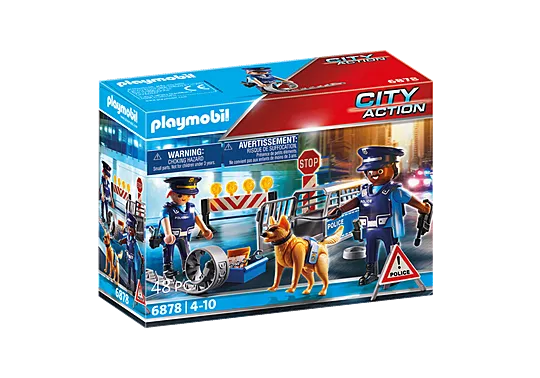 Police Roadblock Playmobil