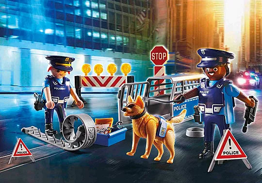 Police Roadblock Playmobil