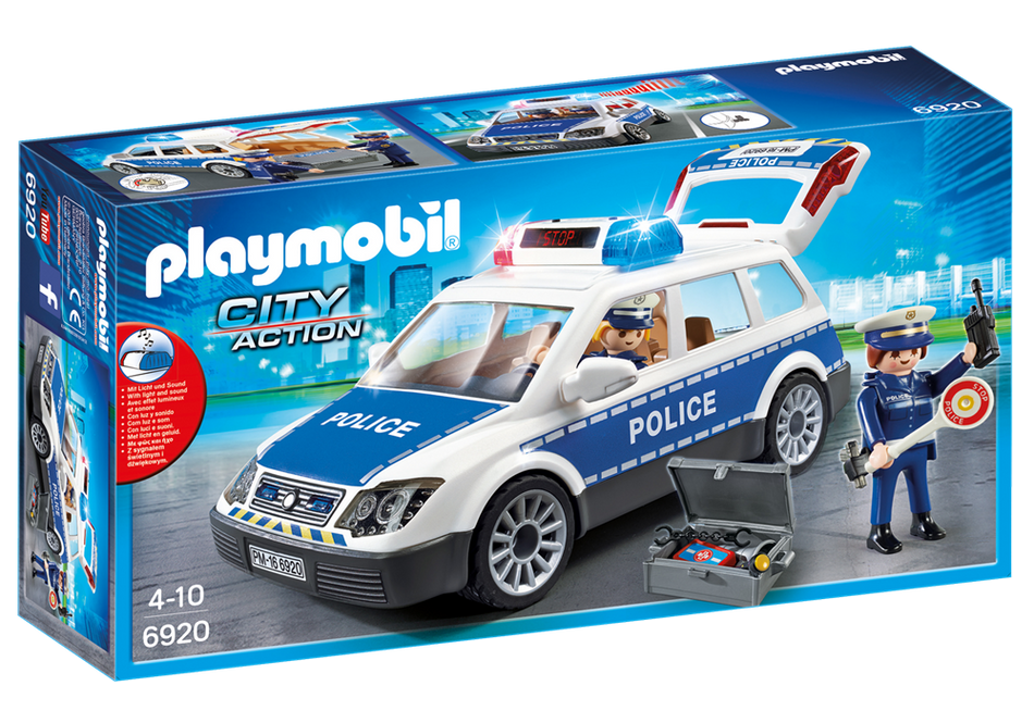 Police Emergency Vehicle Playmobil