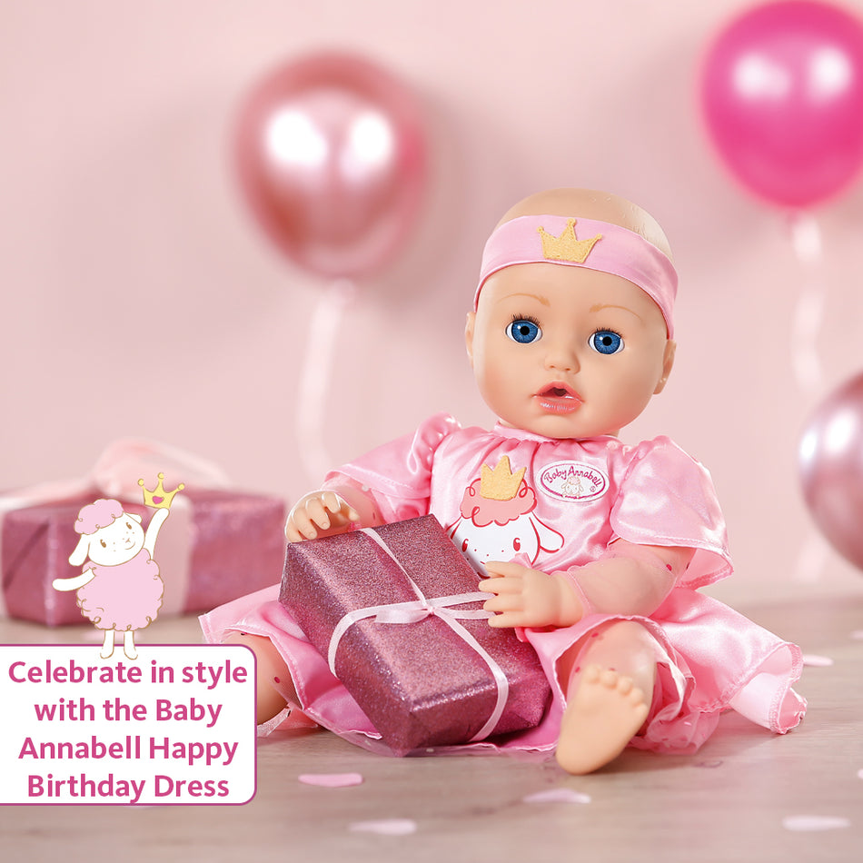 Baby Annabell Happy Birthday Dress