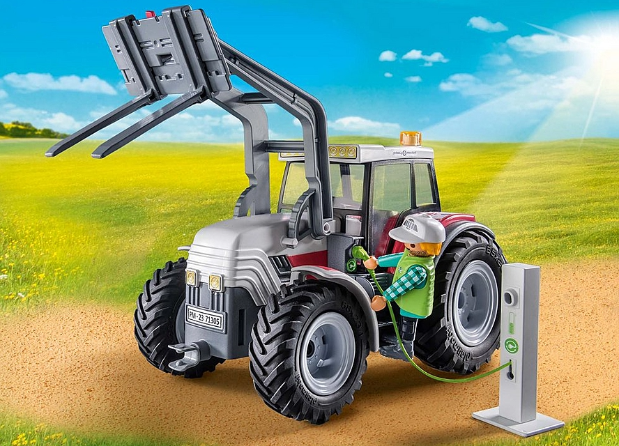 Playmobil Large Tractor with Accessories