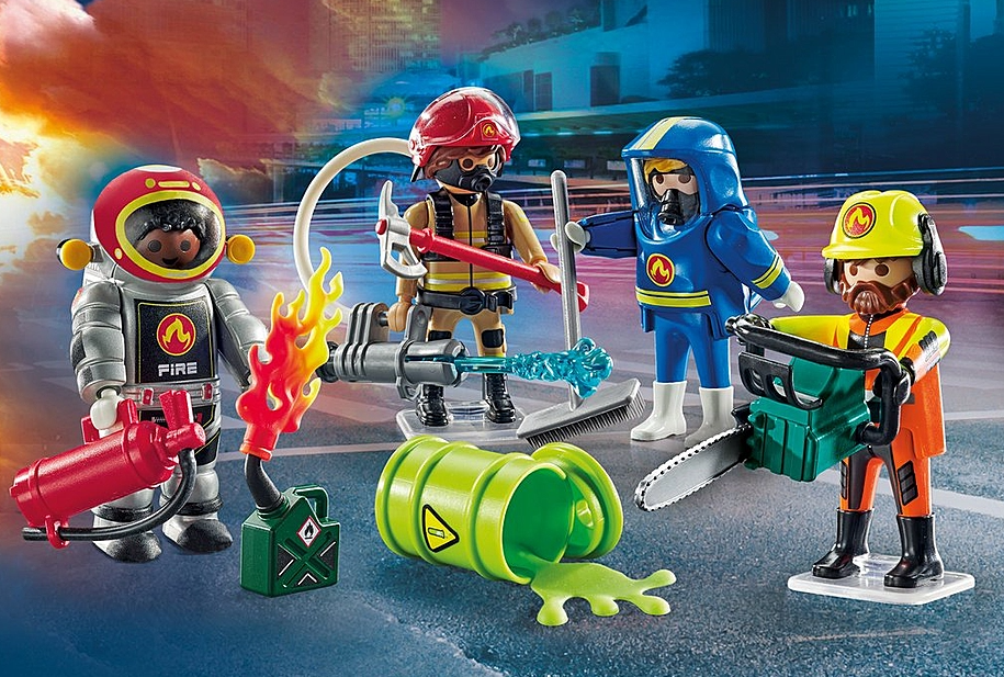 Playmobil My Figures Fire Rescue